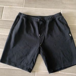 Ralph Lauren black drawstring shorts excellent material .. worn once size xxl